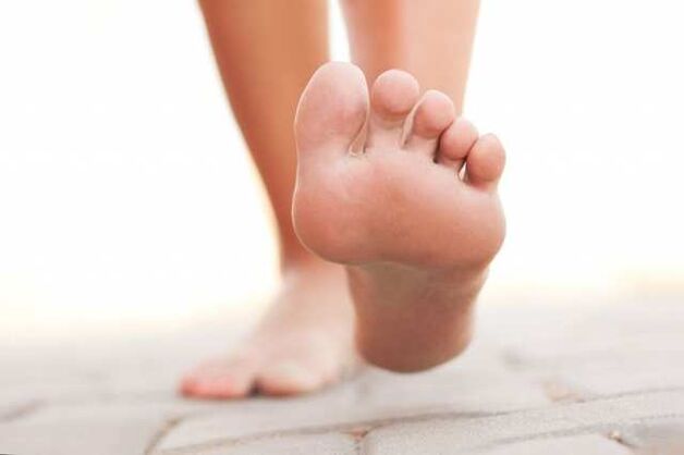 fungal infection from walking barefoot